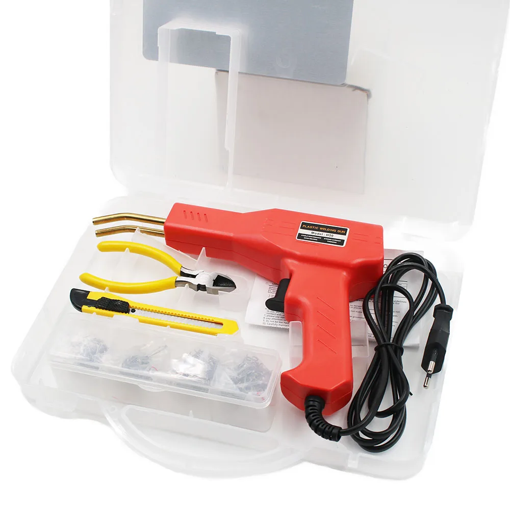 

Plastic Welder Garage Tools Hot Staplers Machine Staple PVC Plastic Repairing Machine Car Bumper Repair Hot Stapler Welding Tool