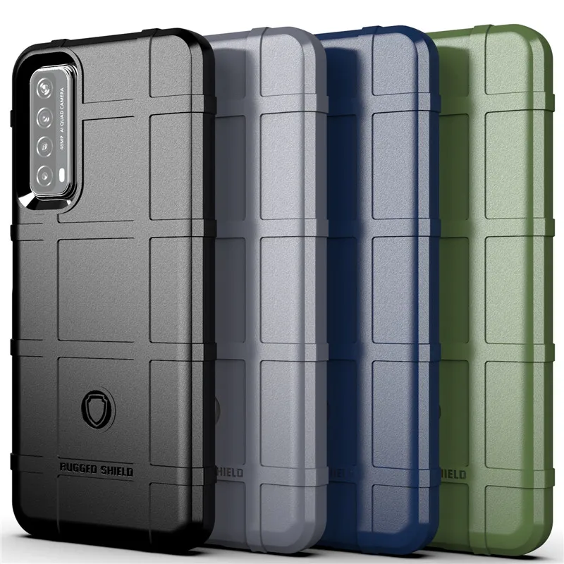  Prova De Choque Caso De Silicone Armadura Para Huawei P Inteligente 
