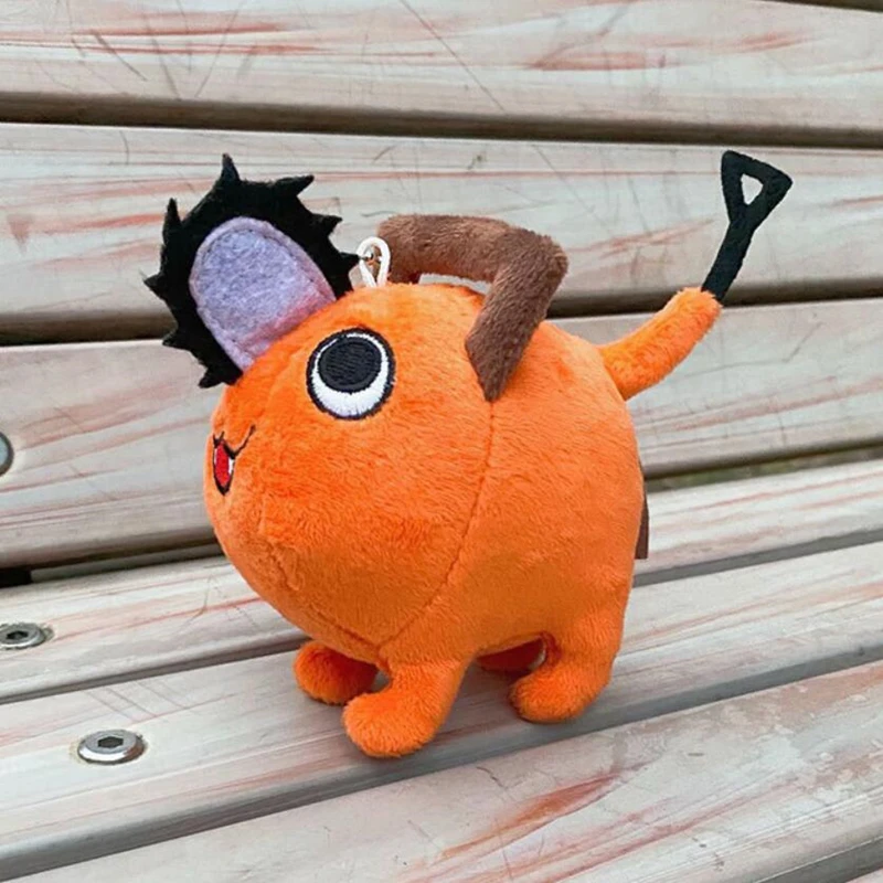 Anime Chainsaw Man Pochita Cosplay Cute Plush Doll Key Chain Stuffed Pendant Toy 10cm Keychains Anime Chainsaw Man Pochita Cosplay Cute Plush Doll Key Chain Stuffed Pendant Toy 10cm Keychains
