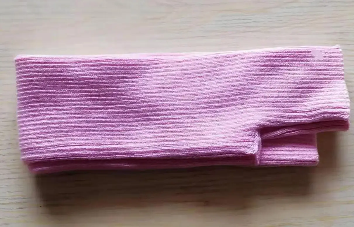 10Pink Sparsil, женские зимние и осенние вязаные длинные перчатки из смеси кашемира на Рождество, одноцветные модные теплые женские рукавицы C86 - Цвет: 10Pink
