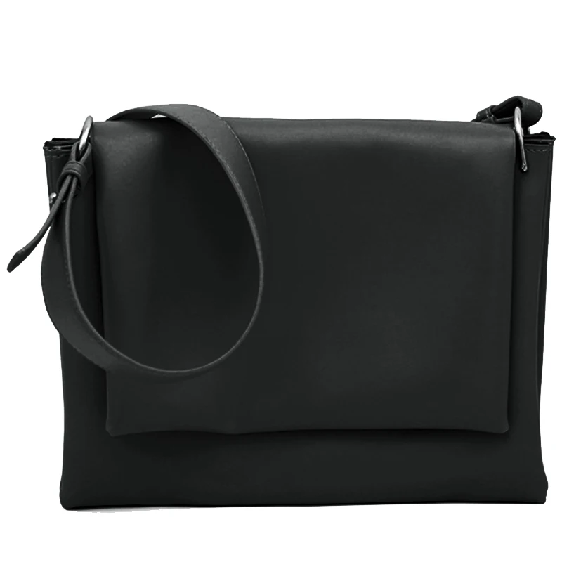 

ABSF Korean Version Of The Simple Wild Broadband Bag Fairy Solid Color Shoulder Messenger Bag