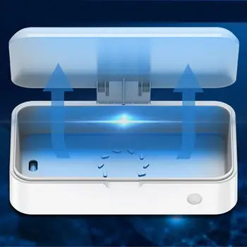 

2020 Household Small Disinfection Machine Toothbrush Odor Elimination Sterilizer Box Uv Disinfection Box Cleaning Device white