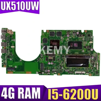شراءAkemy ل ASUS UX510UWK UX510UW UX510U U5000U UX510UXK اللوحة المحمول UX510UW اللوحة I5-6200U GTX960M/2GB DDR4-4GB-RAM