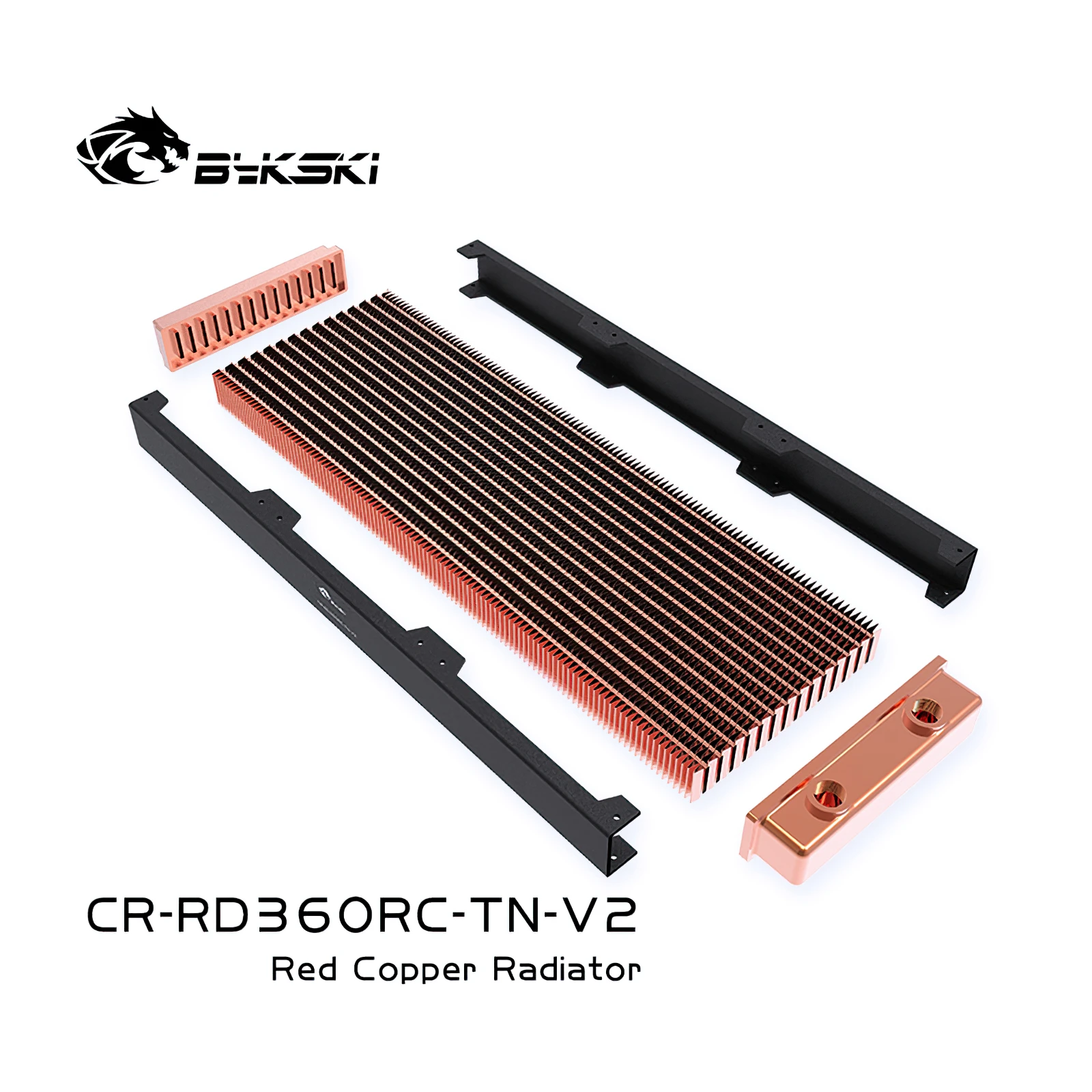 BYKSKI B-RD360 TK60 水冷 ラジエーター 厚さ60mm Bykski 360mm x 60mm RC Series Radiator, 120mm x 3, Triple