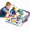 27cm Cartoon Racing Rail Car Track Car Adventure Game Mechanical Interactive Train Model Racing Educational Toys for Children 1