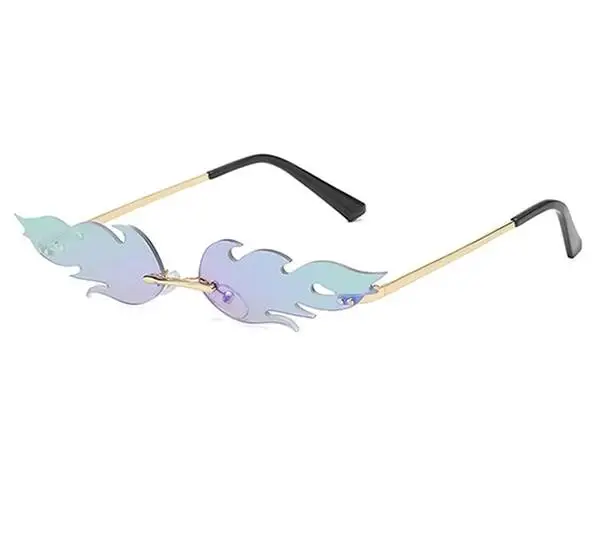 Солнцезащитные очки "FIRE" - Цвет линз: C2 Green Mirror