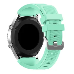 Enhanced Silicone Wristband for Smartwatches - Versatile Replacement Strap Bracelet (Mint green)