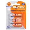 4 pièces AA 2500mWh 1.6V + 4 pièces 900mWh AAA ni-zn batteries rechargeables + 1 pièces ni-zn AA/AAA chargeur de batterie ► Photo 3/4