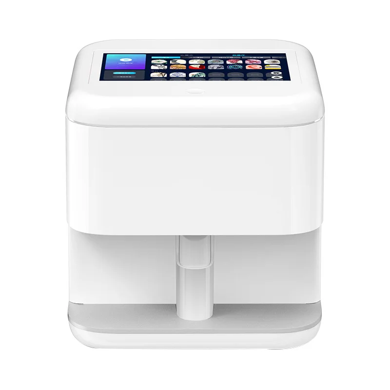 ЕС Plug 3D мобильный принтер для ногтей автоматическая живопись Простой Принтер