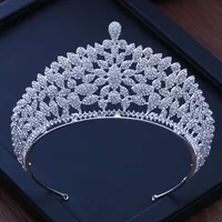 Diverse Silver Gold Color Crystal Crowns Bride tiara Fashion Queen For Wedding Crown Headpiece Wedding Hair Jewelry Accessories - Image 5
