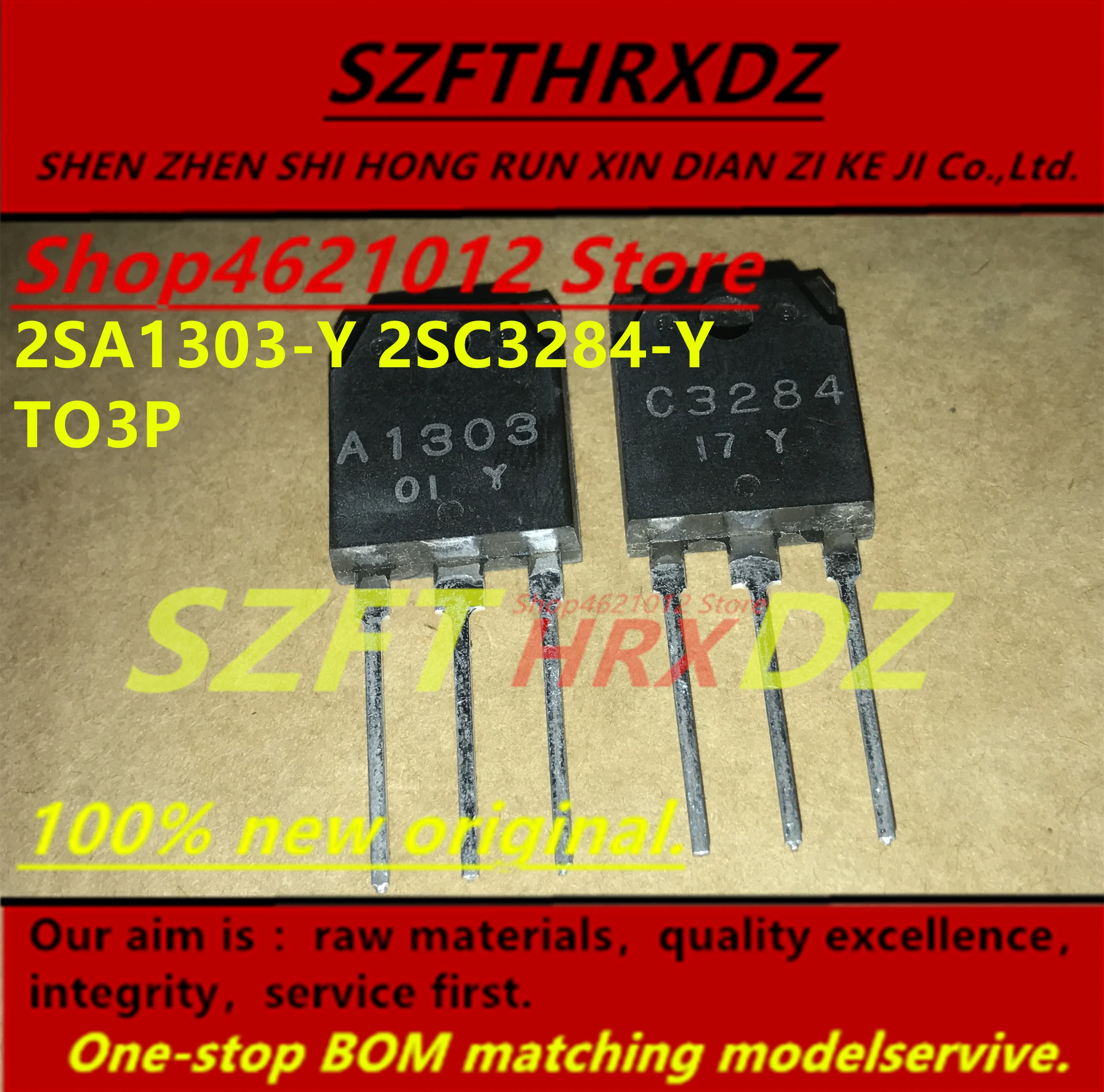 2SA1303 2SC3284 TRANSISTOR TO-3P PAIR