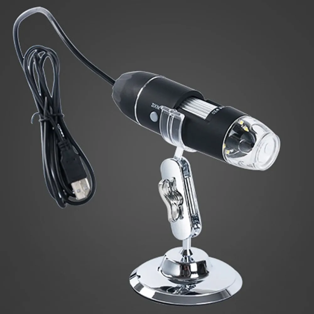  8LED 1600X HD Digital Microscope Magnifier Electronic Magnifier Handheld Digital Microscope Industr