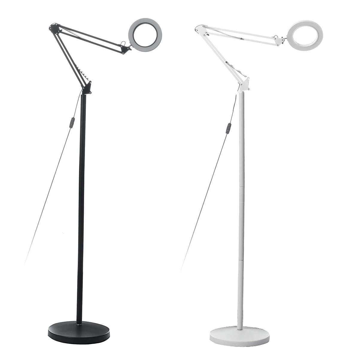 

Swing Arm Lamp USB LED Floor Standing Light Architect Study Office Dimming LED Floor Lamp Eye Protection Beauty Lamp Fill Light