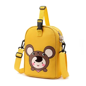 

New Cartoon Mommy Bag Ladies Lightweight Small Bottle Bag Shoulder Slung Multifunctional Diaper Mother And Baby Bag