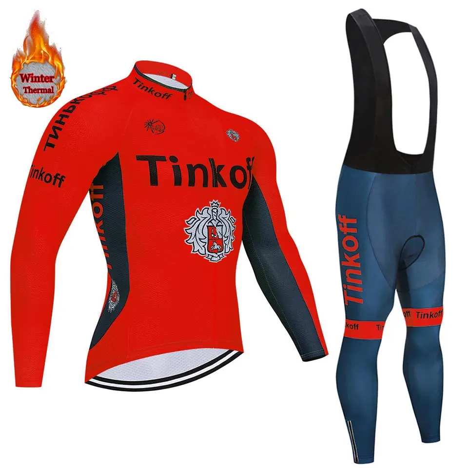 

2019 QUICKSTEP TEAM CYCLING JACKET 9D bike pants set Ropa Ciclismo MENS winter thermal fleece pro BICYCLING jersey Maillot wear