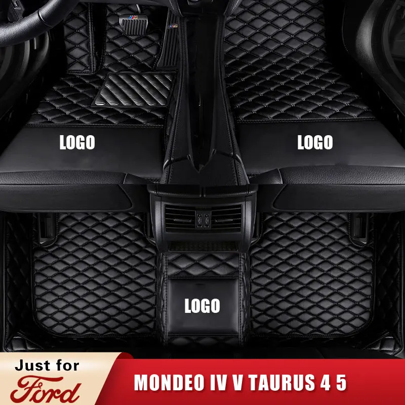

Коврики автомобильные для Ford Mondeo IV V Taurus 4 5, седан stufenhek Turnier VAN A Trois TOMS Kombi Break, изготовленные на заказ кожаные