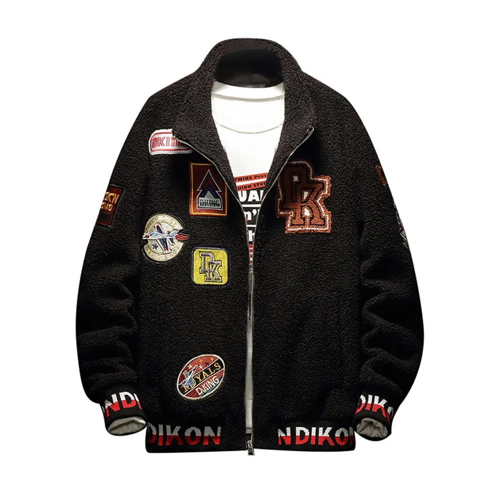 Men Jacket Coat Man Hip Hop Streetwear Men Jacket Coat Bomber Jacket Men Clothes 2019 Sping New Flannel Pure-Color Coats * Men Jacket Coat Man Hip Hop Streetwear Men Jacket Coat Bomber Jacket Men Clothes 2019 Sping New Flannel Pure-Color Coats *