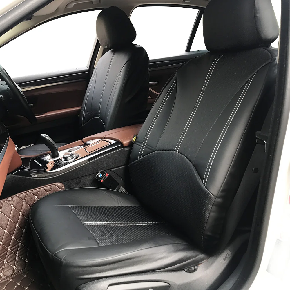 Кожаный чехол для автомобильного сиденья универсальный стиль PU Luxury