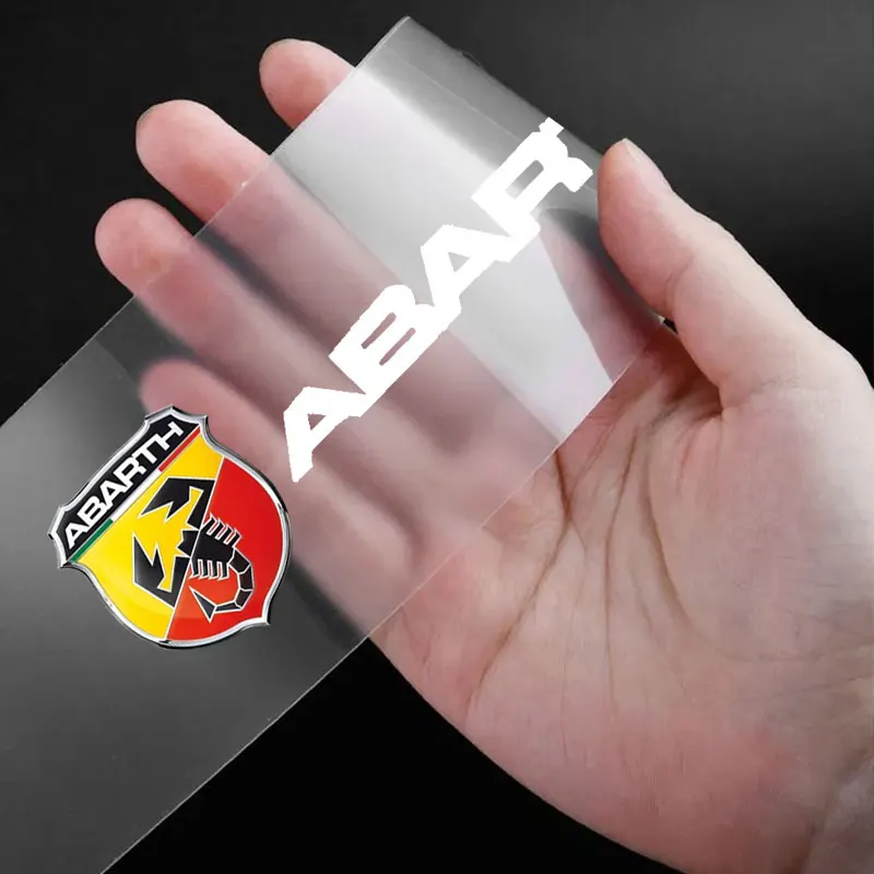 4Pcs Car Threshold Transparent Protection Sticker For SEAT Leon 5F Ibiza 5 6 MII Altea EXEO Toledo 3 Cordoba Alhambra Auto Goods