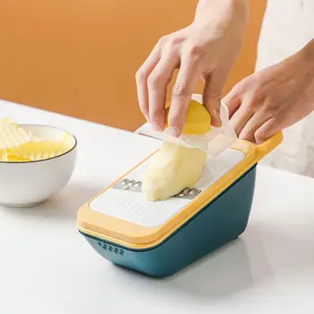 

8 In 1 Multifunction Vegetables Cutter Kitchen Steel Blade Grater Round Slicer Potato Slicer Kitchen Tools