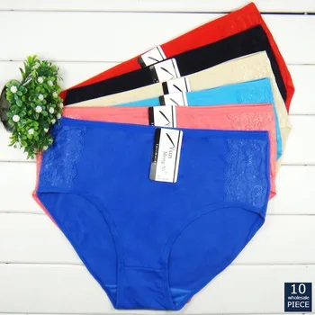 

Alyowangyina 1-10 pcs /lot 2XL/3XL/4XL Women's panties girl underwear briefs 86957