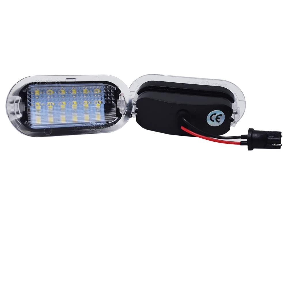 2Pcs Car Interior LED Car Door Courtesy Light For VW Beetle Bora Golf NK3 NK4 Polo Sharan Vento Touran SKODA SEAT