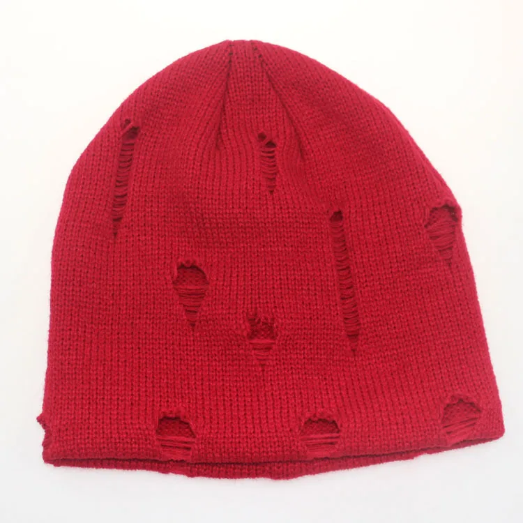 1 шт. шапка из искусственной кожи с надписью True casual Beanies для мужчин и женщин теплая вязаная зимняя шапка модная однотонная хип-хоп унисекс шапка бини - Цвет: Красный