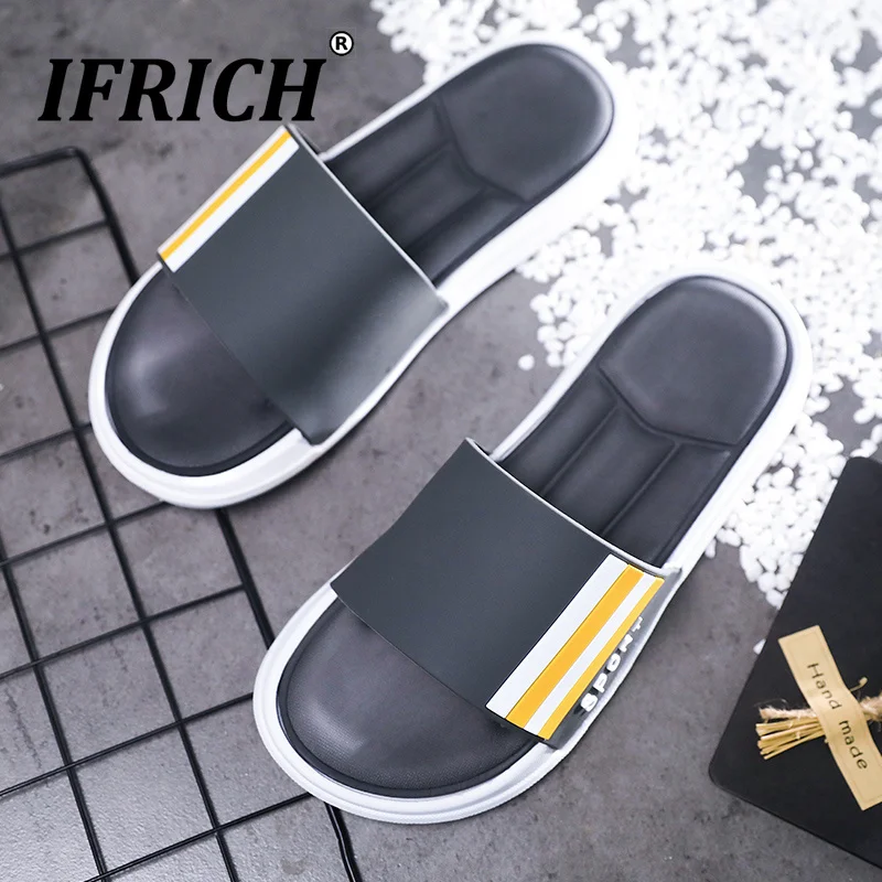 2019 Summer Man Soft Bottom Slippers Brand Designer Beach Casual Shoes Anti Slip Indoor Shower Slippers Mens Comfort Slippers 2019 Summer Man Soft Bottom Slippers Brand Designer Beach Casual Shoes Anti Slip Indoor Shower Slippers Mens Comfort Slippers