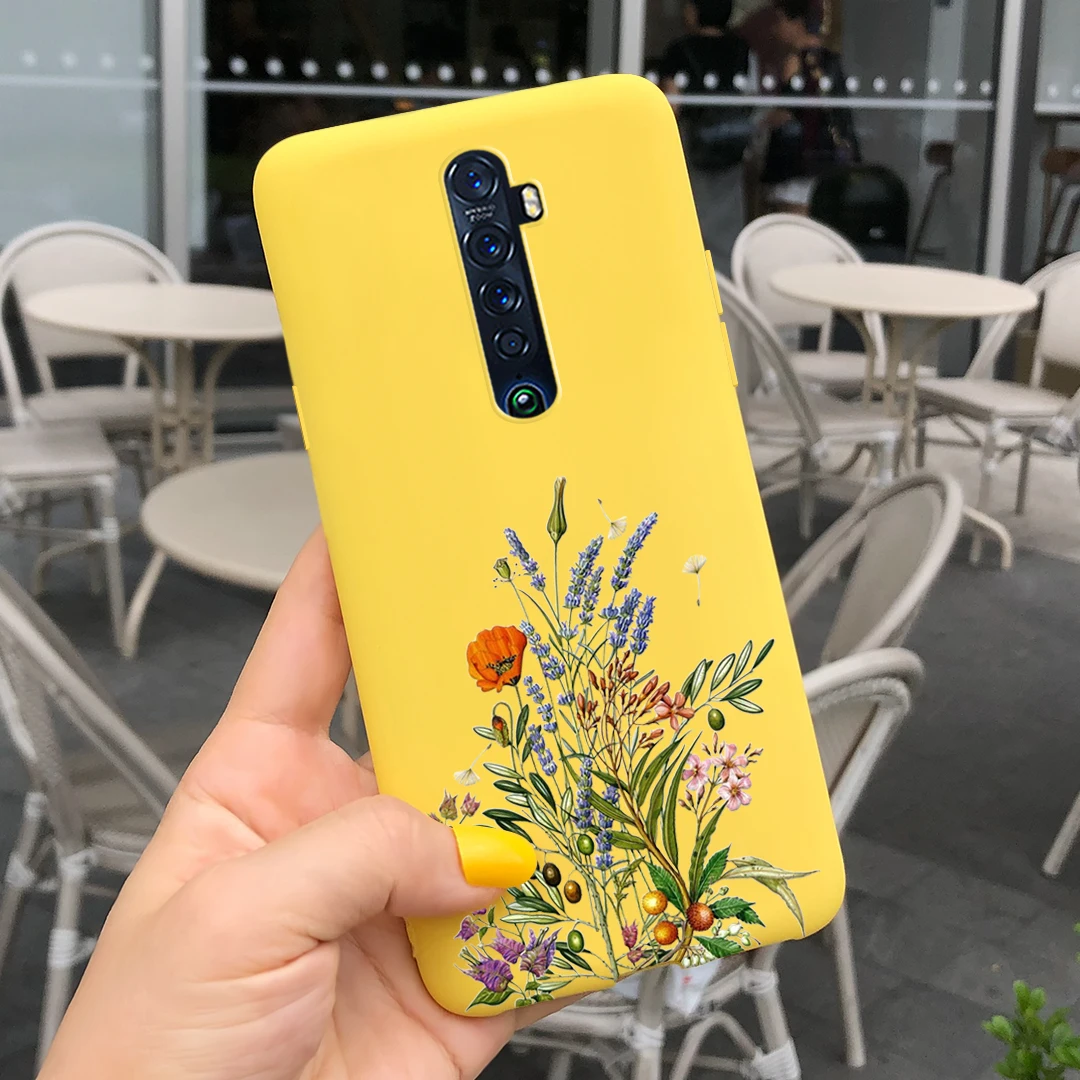 For Oppo Reno2 Case Sunflower Cute Silicone Cover Case For Oppo Reno 2Z 2F 2 F / Z Phone Case Reno2 reno2F reno2Z TPU Bumper samsung flip cover Cases & Covers