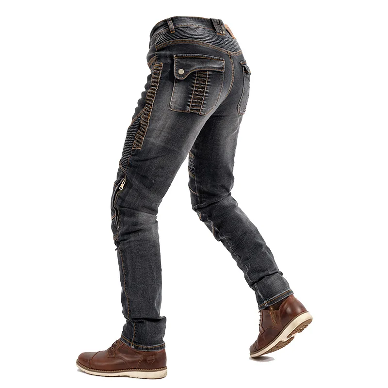 Motorcycle Drop resistant Denim Pants 