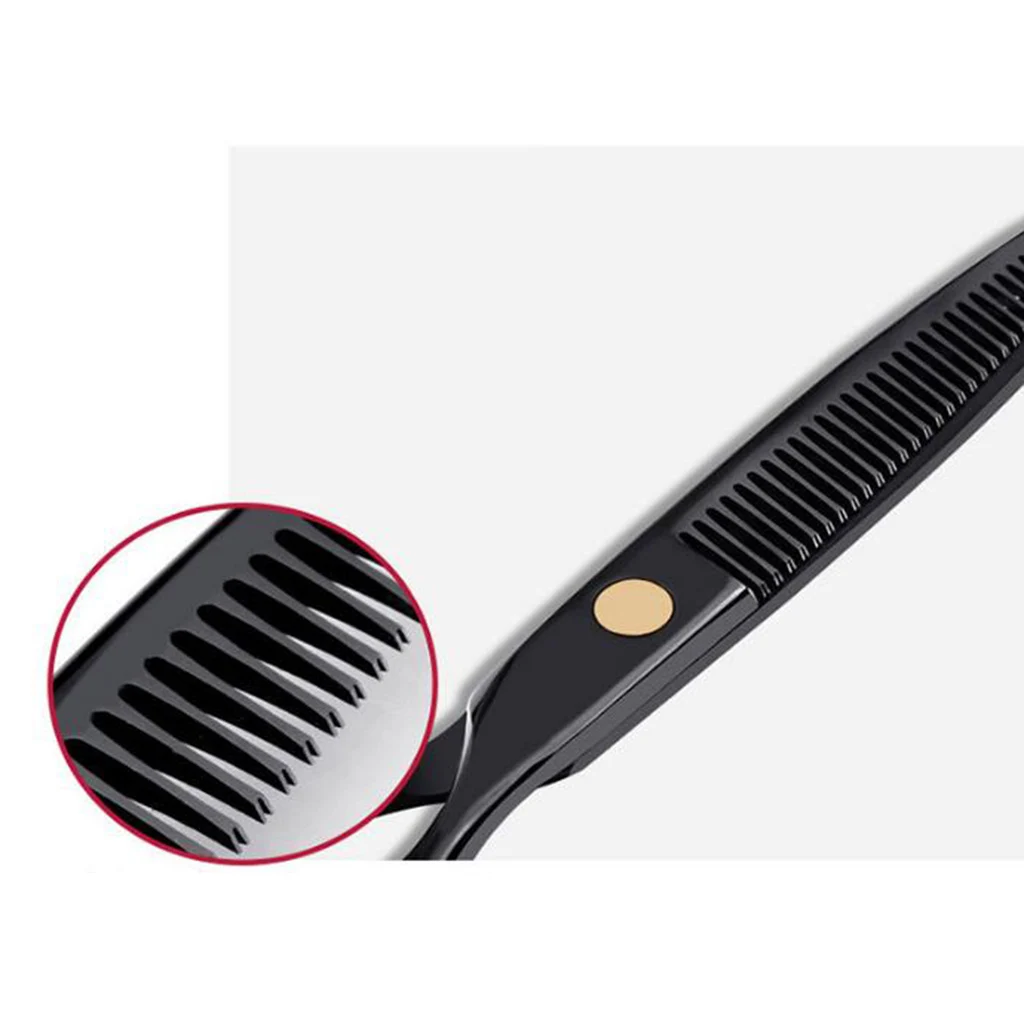 8 Pack Professional Hairdressing Scissors Kit Hair Cutting Scissors Hair Scissors Tail comb Hair Cape Hair Cutter Comb