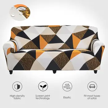 

Sofa Cover Water Resistant Elastic Stretch Printed Couch Slipcovers for Living Room Couch Cover 1/2/3/4-seater funda de sofá