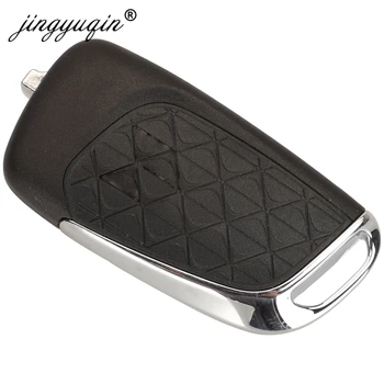 Keyforkess 3 pulsanti originali 433.92Mhz FSK ID46 PCF7941 Chip pieghevole Flip Car Key per Citroen DS3 DS4 DS5 C4L C4 telecomando automatico - Jingyuqin 3 pulsanti originali 433 92Mhz FSK ID46 PCF7941 Chip pieghevole Flip Car Key per