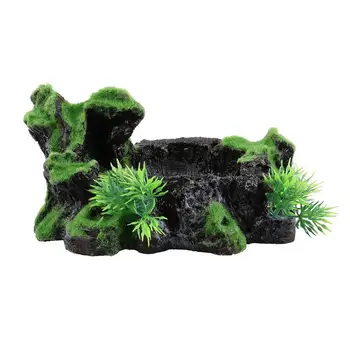 

Artificial Tree Root Fish Escape Hollow Tree Hole Reptile Shelter House Hiding Cave Escape Hole Fish Tank Landscaping Ornament