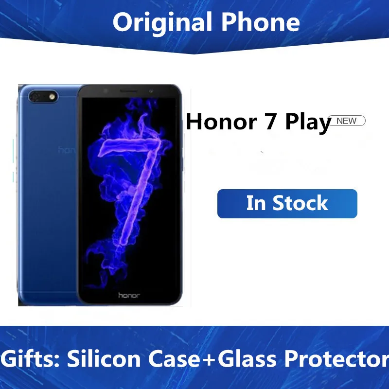 Глобальная прошивка Honor 7 Play Y5 Prime 4G LTE мобильный телефон Android 8,1 5,4" ips 1440X720 2 Гб ram 16 Гб rom 13,0 МП