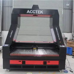 Machine de gravure et de découpe Laser CO2 1800x1000mm, pour Textile cuir, acrylique MDF avec CCD 