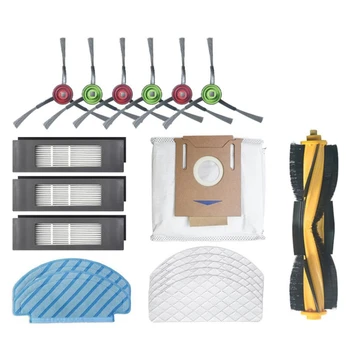 

for ECOVACS DEEBOT OZMO T8 AIVI ing Robot Vacuum Cleaner Main Brush Side Brush Disposable Cleaning Mop Dust Bag