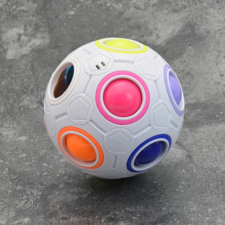 YJ Радужный шар YUXIN волшебный Радужный шар Lefun скоростной мяч-головоломка футбол развивающие обучающие игрушки для детей и взрослых