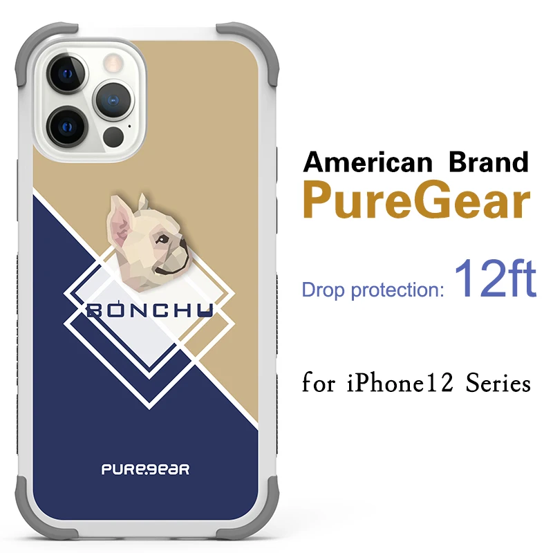 PureGear военные стандарты для защищенного чехла телефона iPhone 12 mini Pro Max