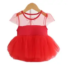 Розовое и белое кружевное торжественное платье с жемчужинами для девочек, вечерние платья на день рождения, платье принцессы для новорожденных