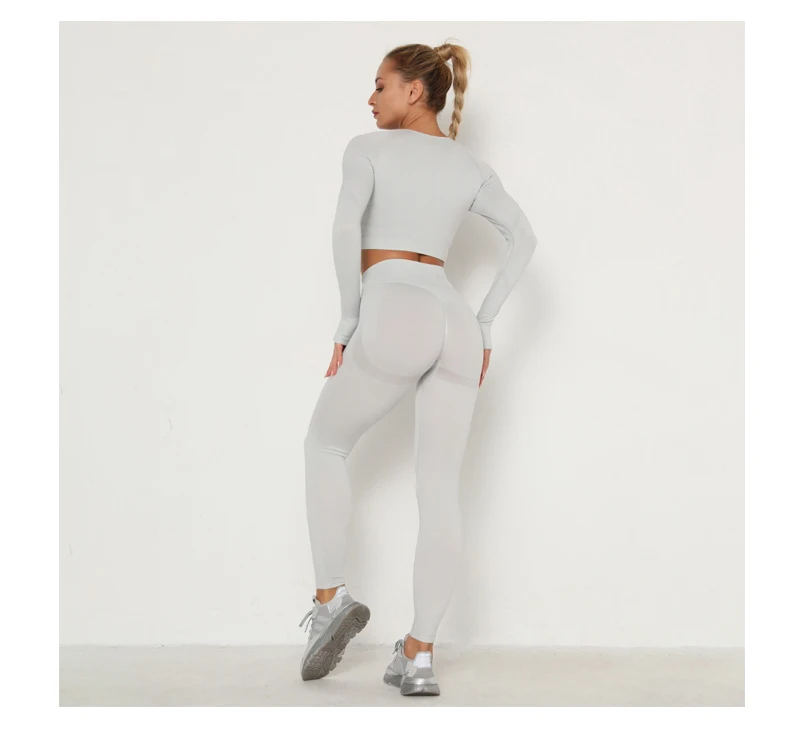 Yoga Clothing Set Sports Suit Women Sportswear Sports Outfit Fitness Set Athletic Wear Gym Seamless Workout Clothes For Women