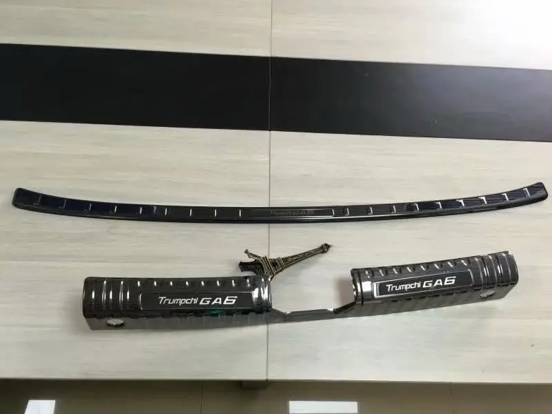 

19-Trumpchi GA6 Built-in Back Fender Only Modified Within Back Fender Stainless Steel Decorative Paster