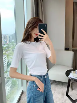 

T shirt Summer Casual Hooded Tees Hot Sale Short Sleeve T-Shirt Homme Slim Red