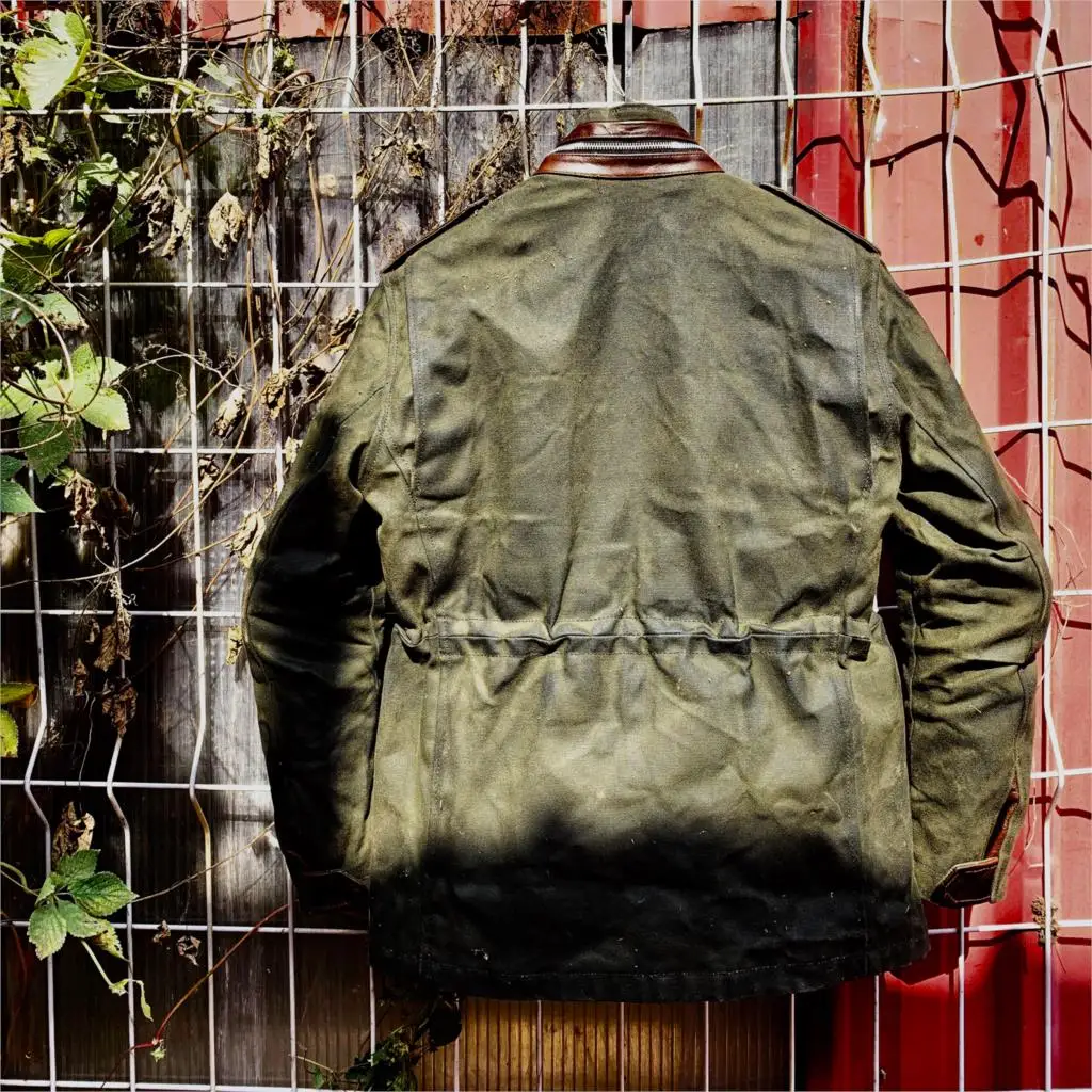 Heavy Wax Canvas M65 Field Jacket 