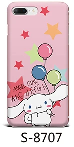 Luxury Japanese Lucky Angel Rabbit Case For iPhone 6 Puls 6S 7 8 X XS Max XR Cases Black Hard IMD Glossy Back Cover |