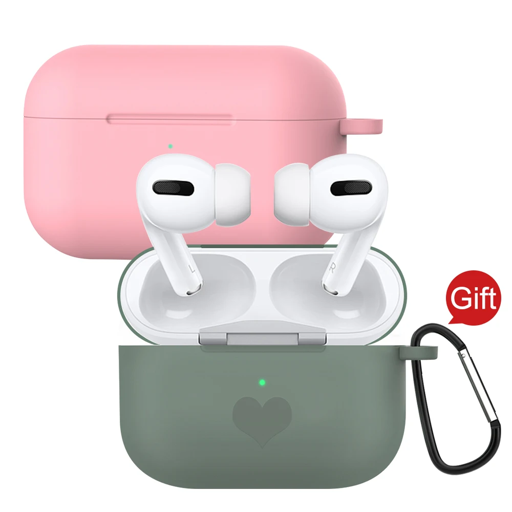 Чехол для пары Airpods Pro чехол беспроводной Bluetooth гарнитуры с зарядным боксом