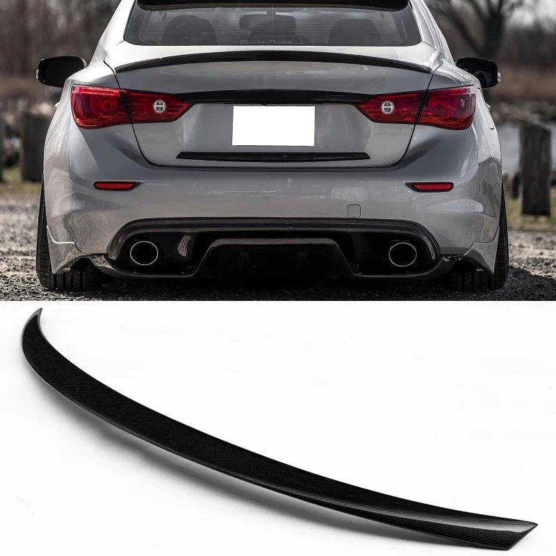 

North America12 Style Carbon fiber Trunk Spoiler For Infiniti Q50