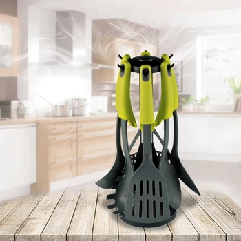 

Nylon 6 Piece Kitchenware Set - Non-stick, Non-toxic, Nylon Plastic Hanging Kitchenware Set#1#1