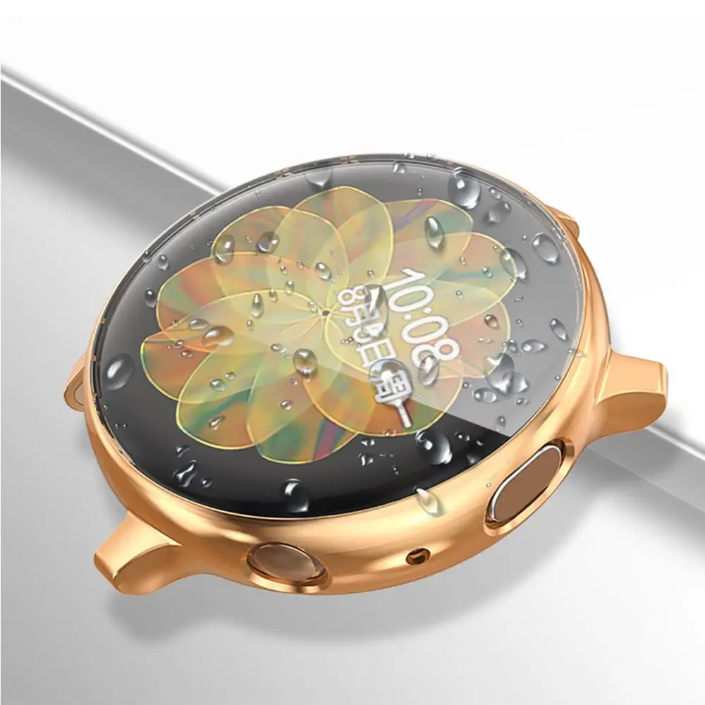 Чехол для Samsung active 2 44 мм чехол Galaxy watch ультратонкий полноразмерный мягкий из ТПУ 40
