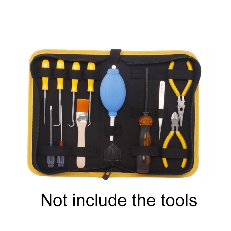1pcs S/M/L Waterproof Spanner Plier Wrench Organizer Hardware Storage Bags Zipper Handbag DIY Tools Organizer Case Toolkit